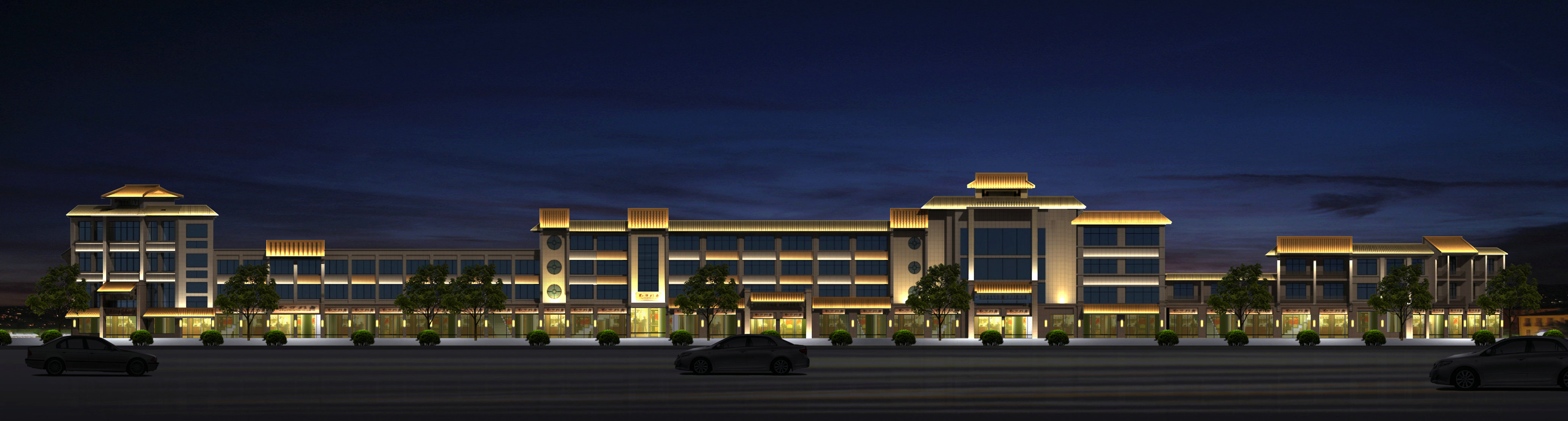 渭南市龙门大街照明规划设计